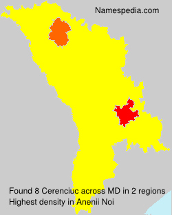 Surname Cerenciuc in Moldova Surname Cerenciuc in Moldova
