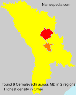 Surname Cernalevschi in Moldova Surname Cernalevschi in Moldova