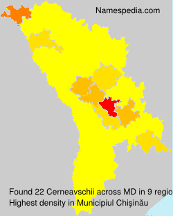 Surname Cerneavschii in Moldova Surname Cerneavschii in Moldova