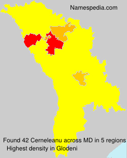 Surname Cerneleanu in Moldova