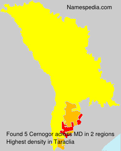 Surname Cernogor in Moldova Surname Cernogor in Moldova