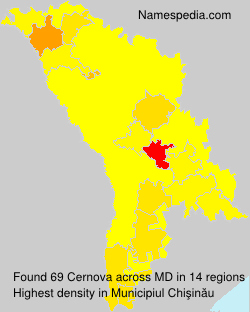 Surname Cernova in Moldova Surname Cernova in Moldova