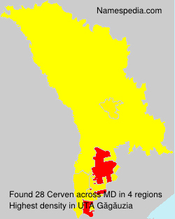 Surname Cerven in Moldova Surname Cerven in Moldova
