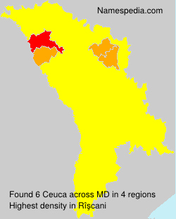Surname Ceuca in Moldova Surname Ceuca in Moldova