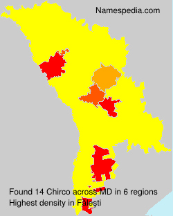 Surname Chirco in Moldova Surname Chirco in Moldova