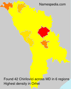 Surname Chirilovici in Moldova Surname Chirilovici in Moldova