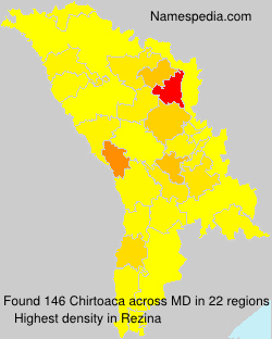 Surname Chirtoaca in Moldova Surname Chirtoaca in Moldova