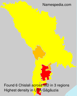 Surname Chislali in Moldova Surname Chislali in Moldova