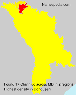 Surname Chiviniuc in Moldova Surname Chiviniuc in Moldova