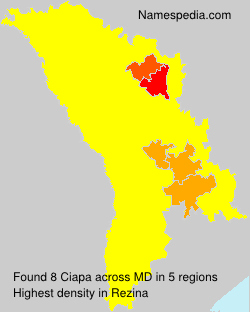 Surname Ciapa in Moldova Surname Ciapa in Moldova