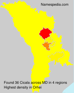 Surname Cicala in Moldova Surname Cicala in Moldova