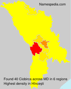 Surname Ciobirca in Moldova Surname Ciobirca in Moldova