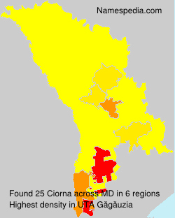 Surname Ciorna in Moldova Surname Ciorna in Moldova