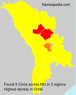 Surname Circis in Moldova