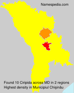 Surname Ciripida in Moldova Surname Ciripida in Moldova