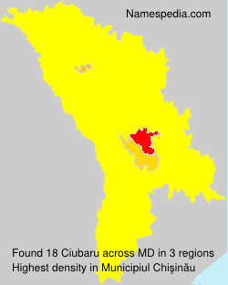 Surname Ciubaru in Moldova Surname Ciubaru in Moldova
