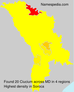 Surname Ciucium in Moldova Surname Ciucium in Moldova