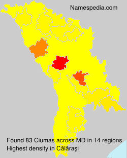 Surname Ciumas in Moldova Surname Ciumas in Moldova