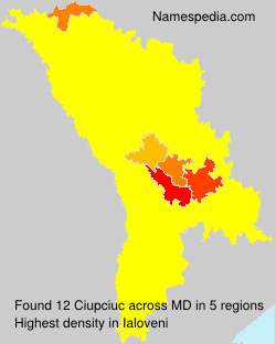 Surname Ciupciuc in Moldova Surname Ciupciuc in Moldova