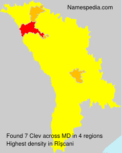 Surname Clev in Moldova Surname Clev in Moldova