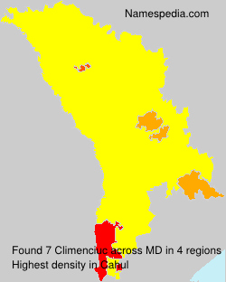Surname Climenciuc in Moldova Surname Climenciuc in Moldova