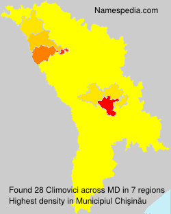 Surname Climovici in Moldova Surname Climovici in Moldova