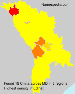Surname Cmita in Moldova Surname Cmita in Moldova