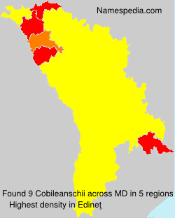 Surname Cobileanschii in Moldova Surname Cobileanschii in Moldova