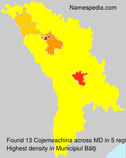 Surname Cojemeachina in Moldova Surname Cojemeachina in Moldova