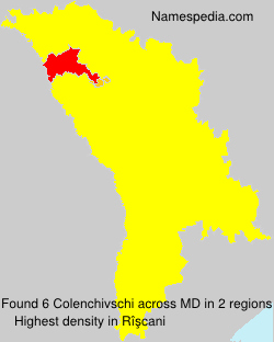 Surname Colenchivschi in Moldova Surname Colenchivschi in Moldova