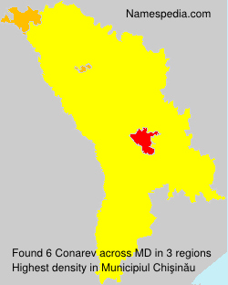 Surname Conarev in Moldova Surname Conarev in Moldova
