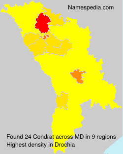 Surname Condrat in Moldova Surname Condrat in Moldova