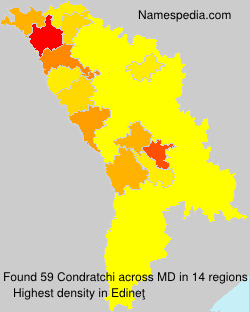Surname Condratchi in Moldova Surname Condratchi in Moldova