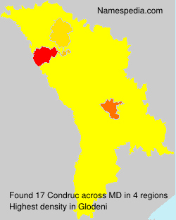 Surname Condruc in Moldova