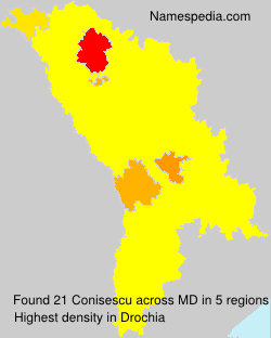 Surname Conisescu in Moldova Surname Conisescu in Moldova
