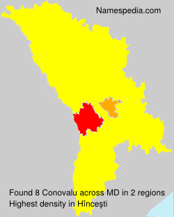 Surname Conovalu in Moldova Surname Conovalu in Moldova