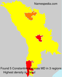 Surname Constantinica in Moldova Surname Constantinica in Moldova