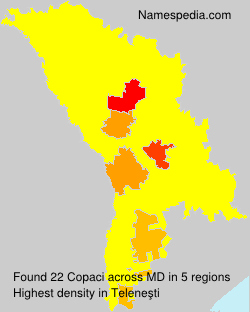 Surname Copaci in Moldova Surname Copaci in Moldova