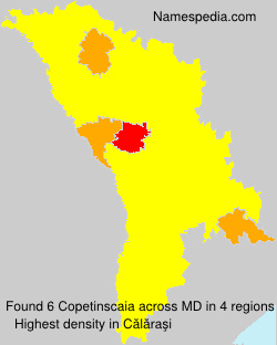 Surname Copetinscaia in Moldova Surname Copetinscaia in Moldova