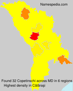 Surname Copetinschi in Moldova Surname Copetinschi in Moldova