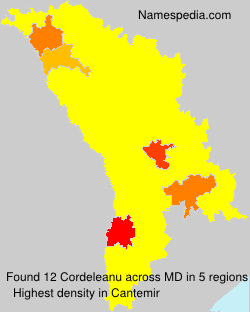 Surname Cordeleanu in Moldova Surname Cordeleanu in Moldova