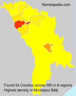 Surname Coroliuc in Moldova Surname Coroliuc in Moldova