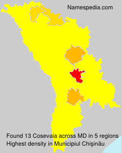 Surname Cosevaia in Moldova Surname Cosevaia in Moldova