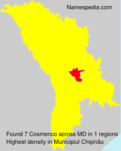Surname Cosmenco in Moldova Surname Cosmenco in Moldova