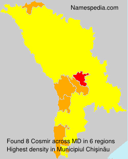 Surname Cosmir in Moldova Surname Cosmir in Moldova