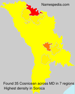 Surname Cosnicean in Moldova Surname Cosnicean in Moldova