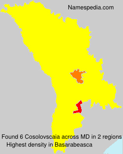 Surname Cosolovscaia in Moldova Surname Cosolovscaia in Moldova