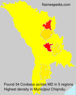Surname Covbasa in Moldova Surname Covbasa in Moldova
