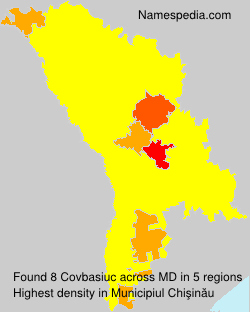 Surname Covbasiuc in Moldova Surname Covbasiuc in Moldova