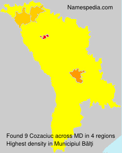 Surname Cozaciuc in Moldova Surname Cozaciuc in Moldova